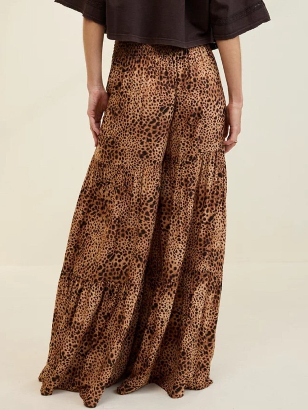 Aerie Leopard Print Party Pant, Size M ~ NWT - Picture 3 of 14